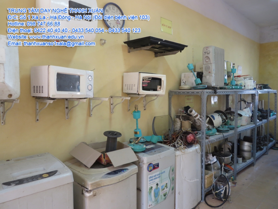 Chương trình học nghề sửa chữa điện dân dụng tại trung tâm  dạy nghề Thanh Xuân
