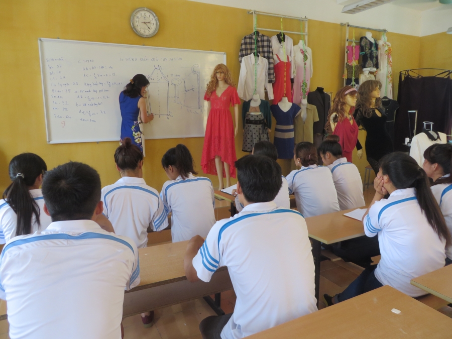 Thông tin lớp dạy may thời trang tại trung tâm dạy nghề Thanh Xuân