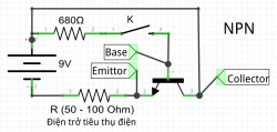 Transistor (BJT) và ứng dụng trong điều khiển động cơ DC
