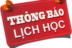 LỊCH HỌC VĂN HÓA THÁNG 9/2017